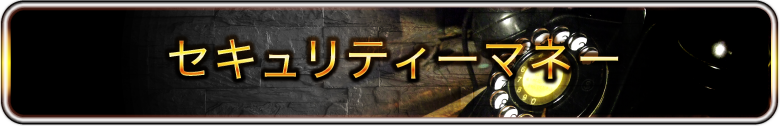 セキュリティーマネー